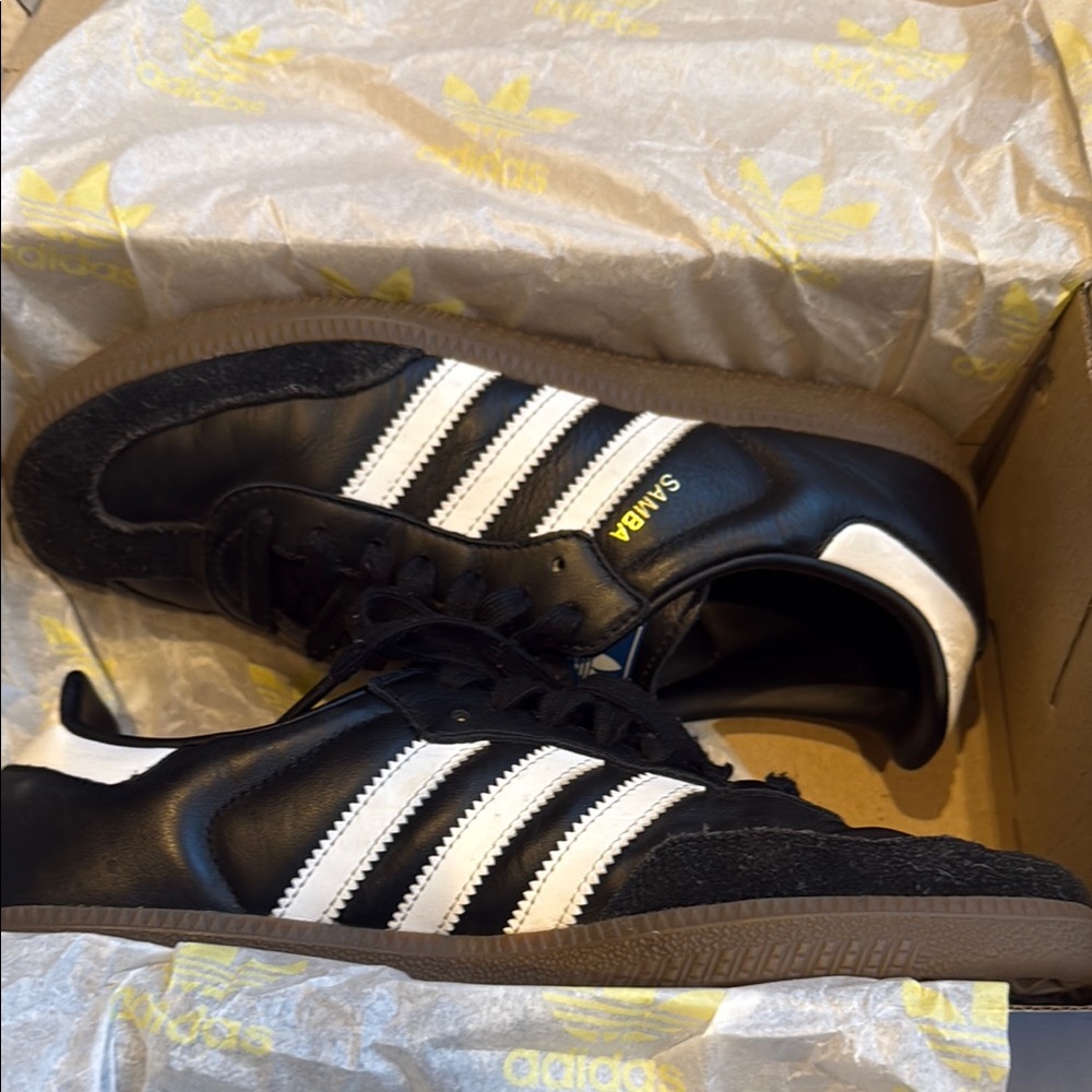 Adidas Samba Black and White Sneakers